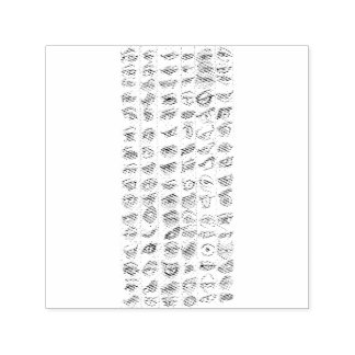 DOORZICHTIG  ZELFINKTENDE STEMPEL