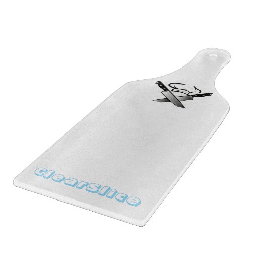 doorzichtige snijplank van plakglas (Hoek)