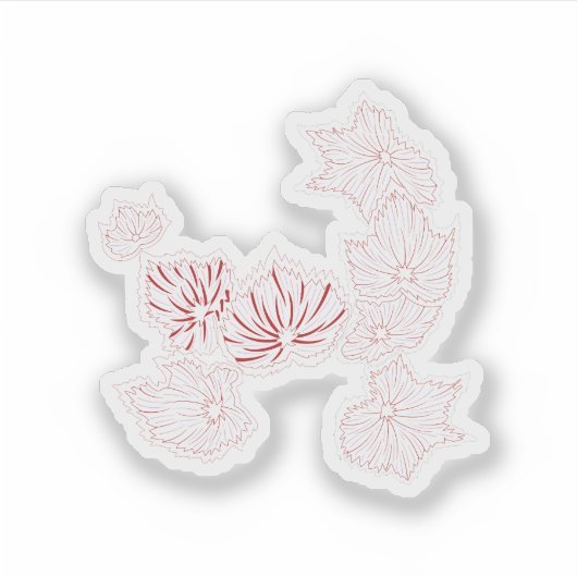 Doorzichtige vinyl Stickers | Duidelijke en aangep (Voorkant)