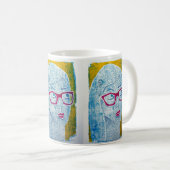 "Doorzien (2)" Koffiemok (Voorkant rechts)