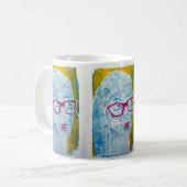 "Doorzien (2)" Koffiemok (Voorkant links)