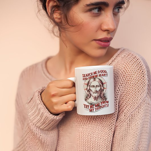 Doorzoek Mij O God Koffiemok