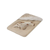 Doorzoeken op strand | Grand Turk Caribbean Island Badmat (Gekanteld)