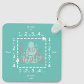 Doos Ademhalingsherinnering Sleutelhanger (Achterkant)