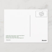 Doos Canyon Briefkaart (Achterkant)