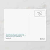 Doos Canyon Briefkaart (Achterkant)