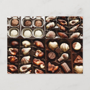 Doos Chocolade Briefkaart