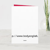 Doos Chocolade Valentijnsdag Kaart (Achterkant)