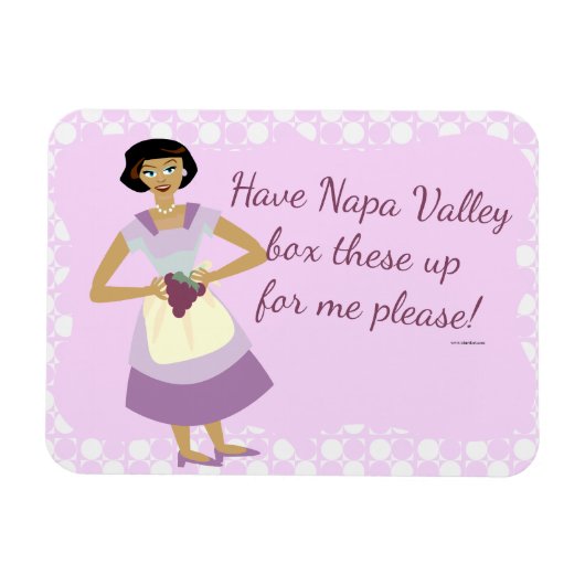 Doos deze druiven reeds! magneet (Horizontaal)