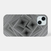 Doos in Doos iPhone 15 Case (Achterkant horizontaal)