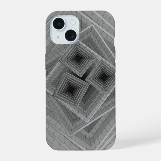 Doos in Doos iPhone 15 Case (Achterkant)