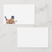 Doos karakter handyman personage visitekaartje (Voorkant / Achterkant)