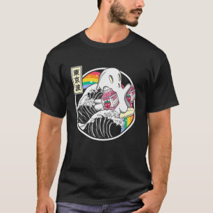 Doos met aardbeienmelk Kawaii T-shirt
