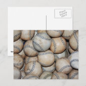 Doos met basisballen briefkaart (Voorkant / Achterkant)