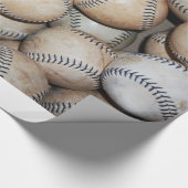 Doos met basisballen cadeaupapier (Hoek)