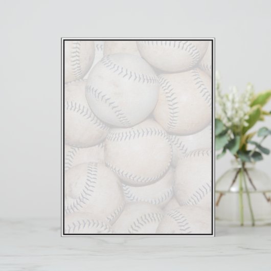 Doos met basisballen (Softball) (Staand voorkant)