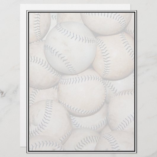 Doos met basisballen (Softball) (Voorkant / Achterkant)