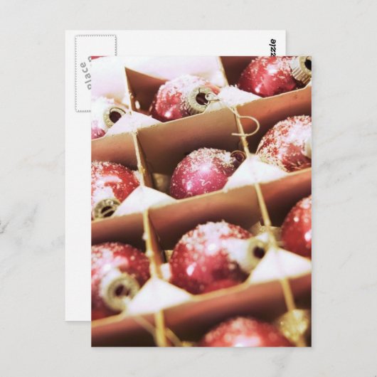 Doos met bomen briefkaart (Voorkant / Achterkant)