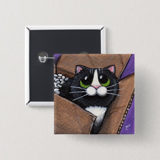 Doos met Button (Voorkant /achterkant)