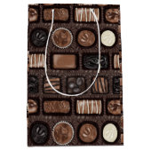 Doos met chocolade Gift Bag Medium Cadeauzakje (Voorkant)
