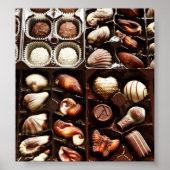 Doos met chocolade poster (Voorkant)
