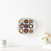 Doos met chocolade-snoepjes ronde klok (Huis)