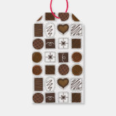 Doos met chocolade Valentijnsdag Cadeaulabel (Voorkant)