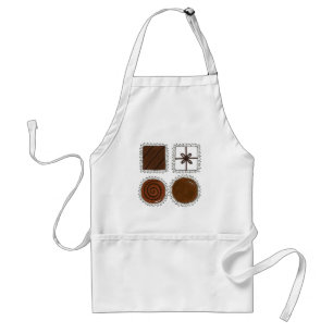 Doos met chocolade Valentijnsdag Chocolade Standaard Schort
