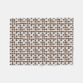 Doos met chocolade Valentijnsdag Snoep Chocolade Fleece Deken (Voorkant (Horizontaal))