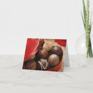 Doos met chocolade Valentijnsdag Wenskaart Feestdagen Kaart