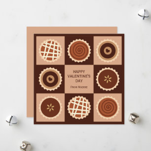 Doos met Chocolates Classroom Valentijn Feestdagenkaart