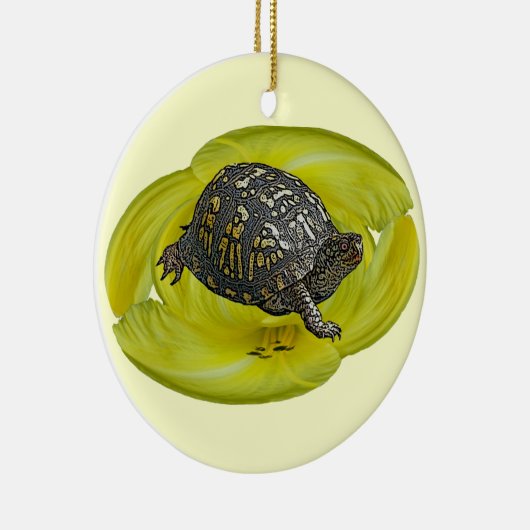 Doos met kerstversiering keramisch ornament (Rechts)