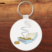 doos met kipnuggets sleutelhanger (Voorkant)