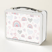 Doos met metalen neus, voor harten en regenbogen (Achterkant)