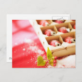 Doos met Ornamenten Kerst Kaarten en Stickers Feestdagenkaart (Voorkant / Achterkant)