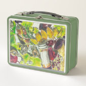 Doos met pillen en bladeren (Voorkant)