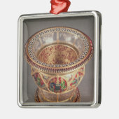 Doos met plique-a-jour en cloisonne metalen ornament (Links)