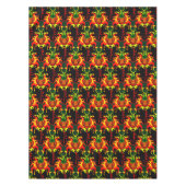 Doos met pompelkop, vergrendelingspatroon tafelkleed (Voorkant)