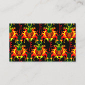 Doos met pompelkop, vergrendelingspatroon visitekaartje (Voorkant)