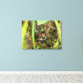 Doos met schildpad canvas afdruk (Insitu (Houten vloer))