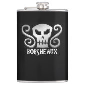 Doos met vinylwikkel heupfles (Voorkant)