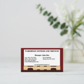 Doos op standaard pallet, 3,5 x 2,0-inch Visitekaa Visitekaartje (Staand voorkant)