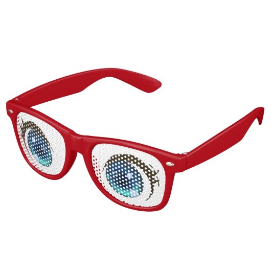 Doos Open Round Eyes Retro Zonnebril (Gekanteld)