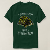 Doos schildpad reptielendisfunctie t-shirt (Design voorkant)