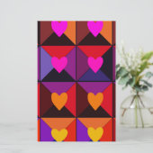 Doos valentijnskaarten briefpapier (Staand voorkant)