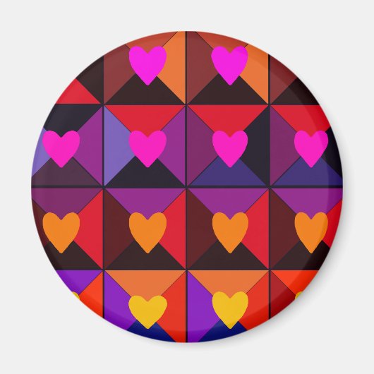 Doos valentijnskaarten magneet (Voorkant)
