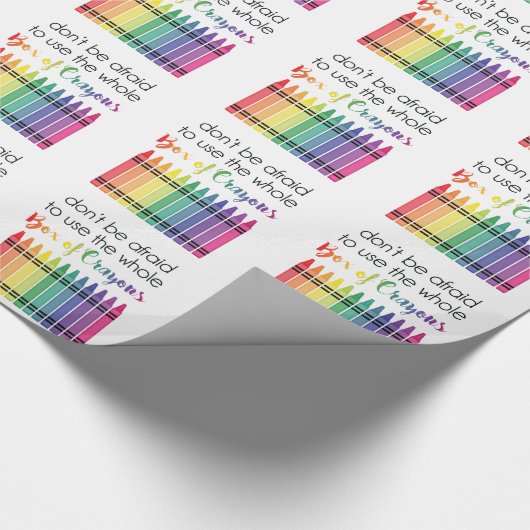 Doos van boeien cadeaupapier (Hoek)