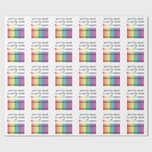 Doos van boeien cadeaupapier (Vlak)