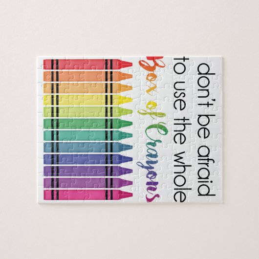 Doos van boeien legpuzzel (Horizontaal)