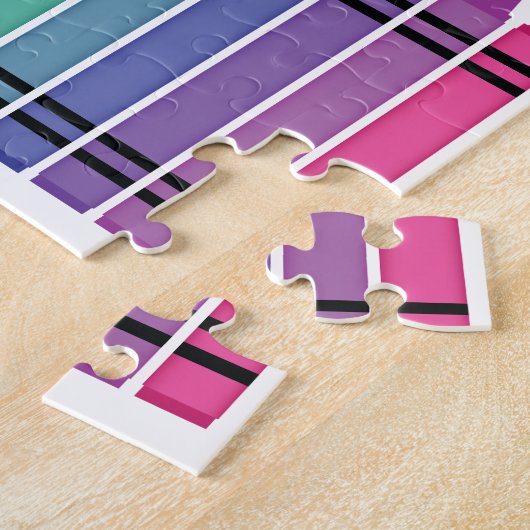 Doos van boeien legpuzzel (Zijkant)